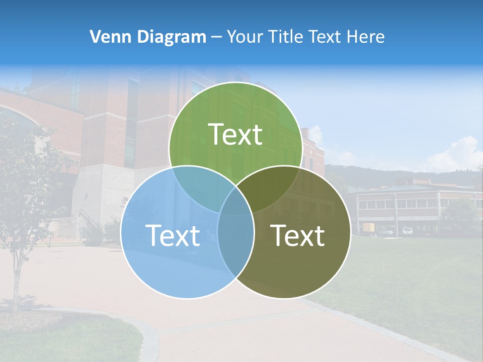 Educational North Mountains PowerPoint Template