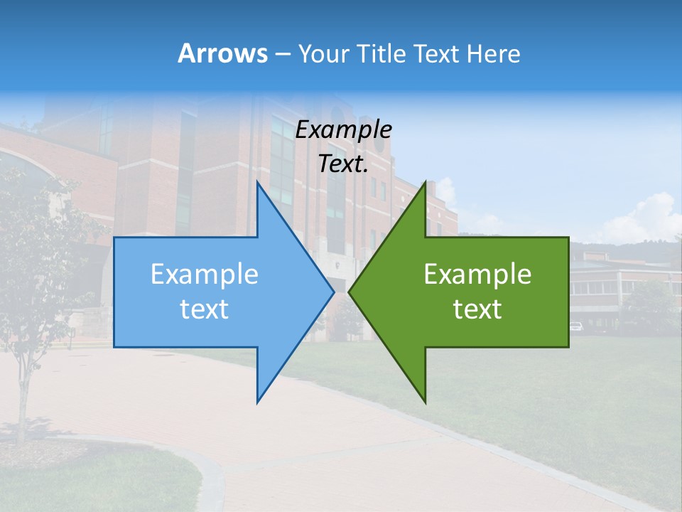 Educational North Mountains PowerPoint Template