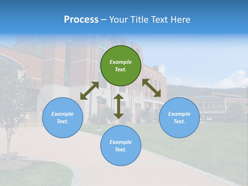 Educational North Mountains PowerPoint Template