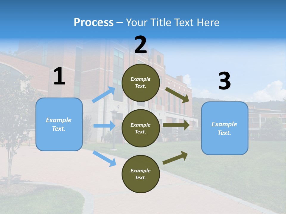Educational North Mountains PowerPoint Template