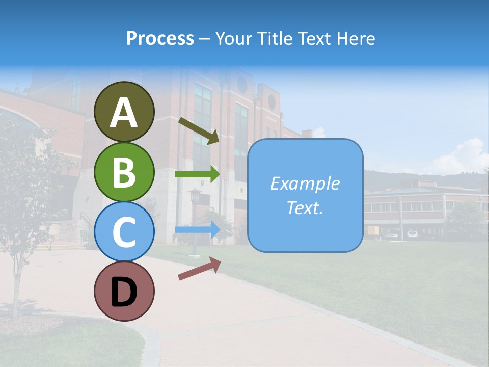 Educational North Mountains PowerPoint Template
