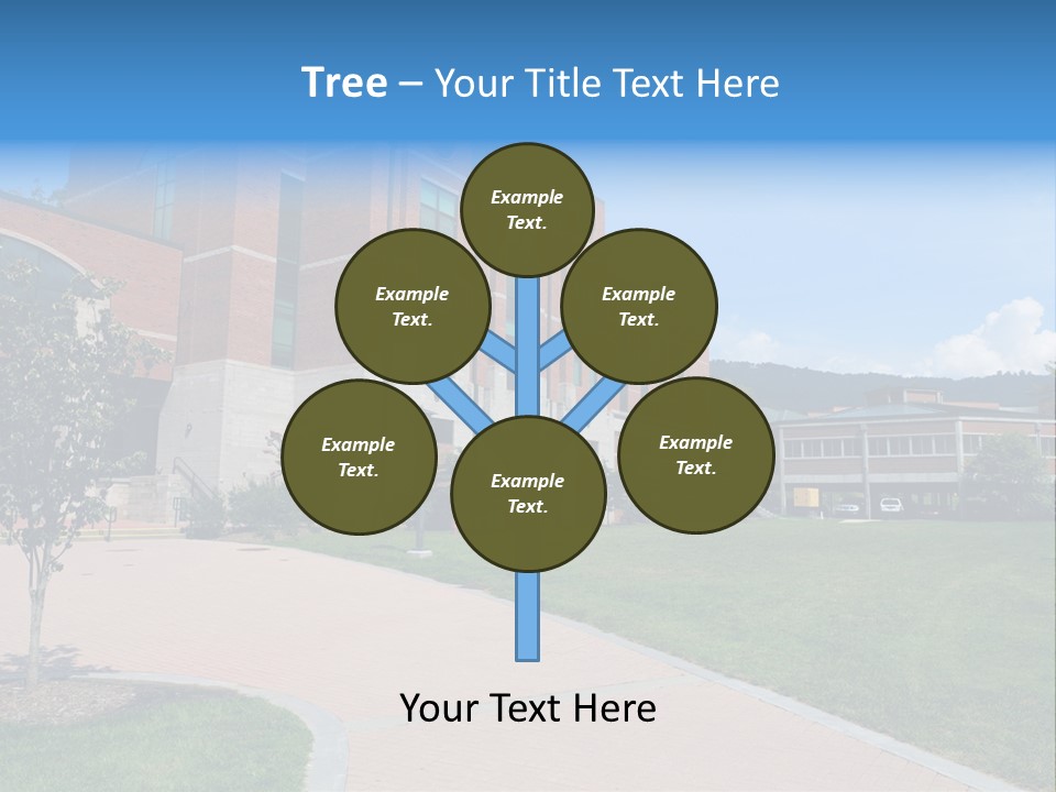 Educational North Mountains PowerPoint Template