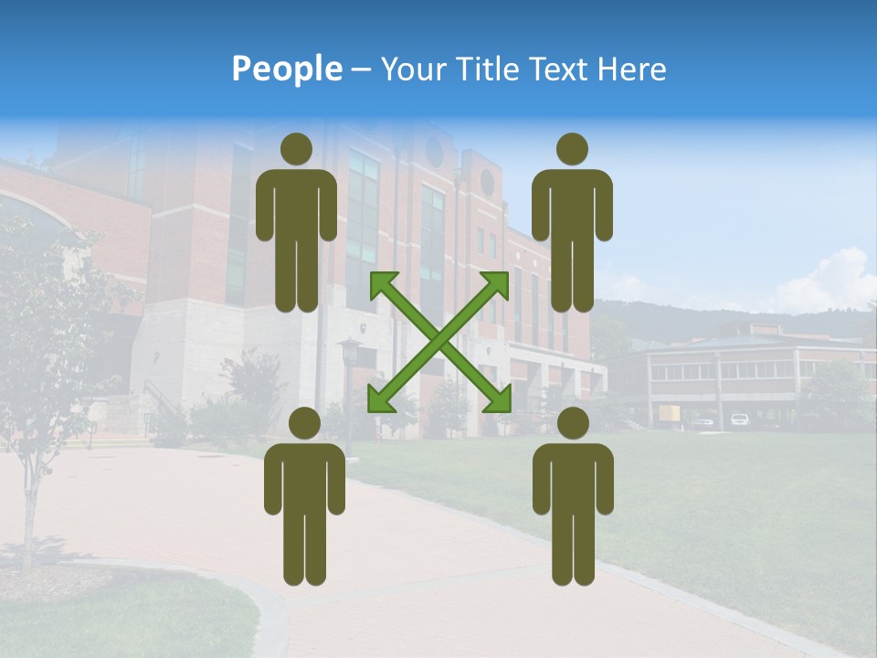 Educational North Mountains PowerPoint Template