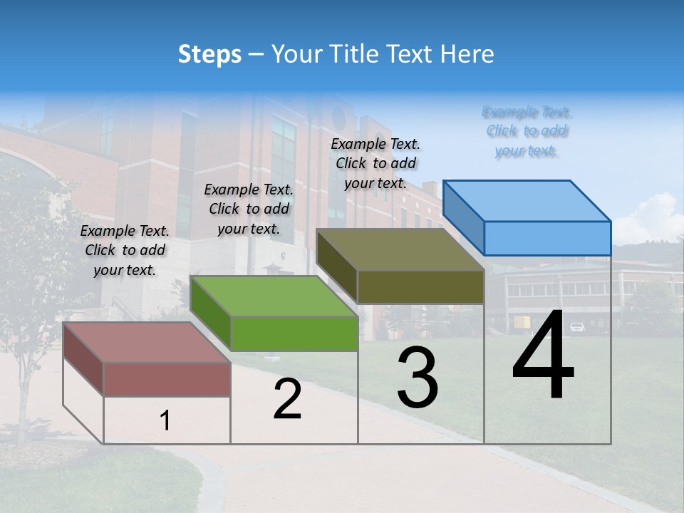 Educational North Mountains PowerPoint Template