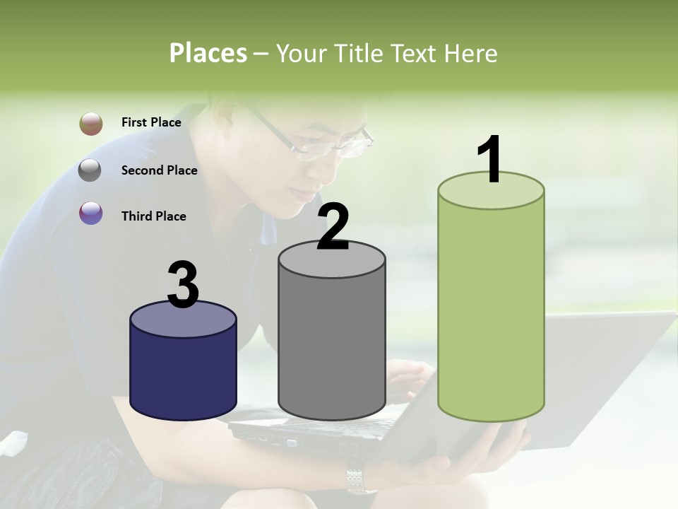 Grass Working Concentration PowerPoint Template