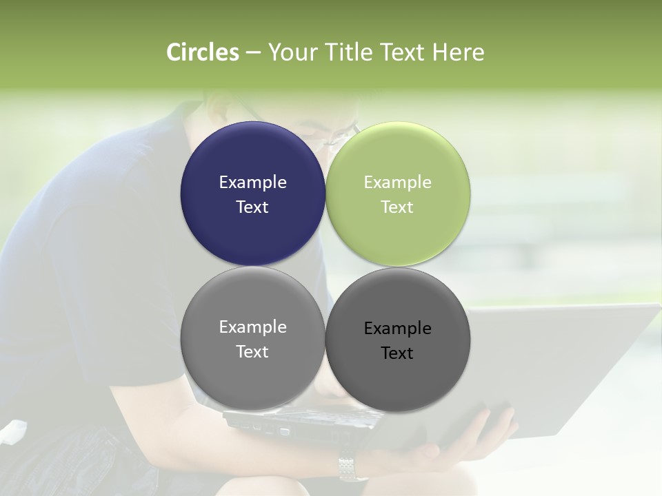 Grass Working Concentration PowerPoint Template