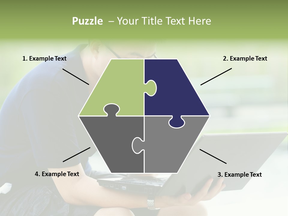 Grass Working Concentration PowerPoint Template