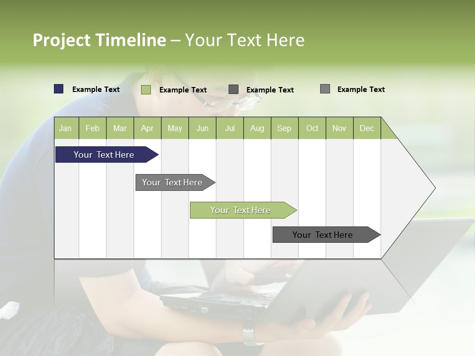 Grass Working Concentration PowerPoint Template