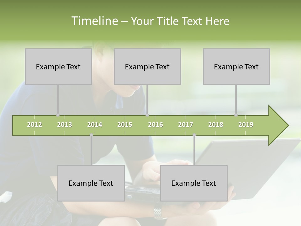 Grass Working Concentration PowerPoint Template