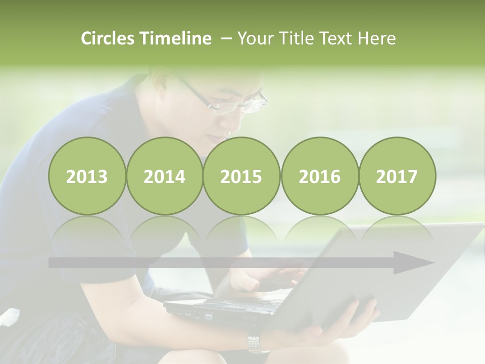 Grass Working Concentration PowerPoint Template