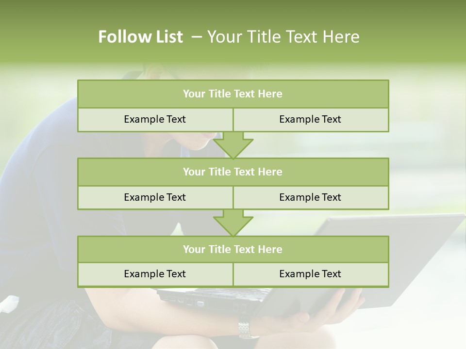 Grass Working Concentration PowerPoint Template