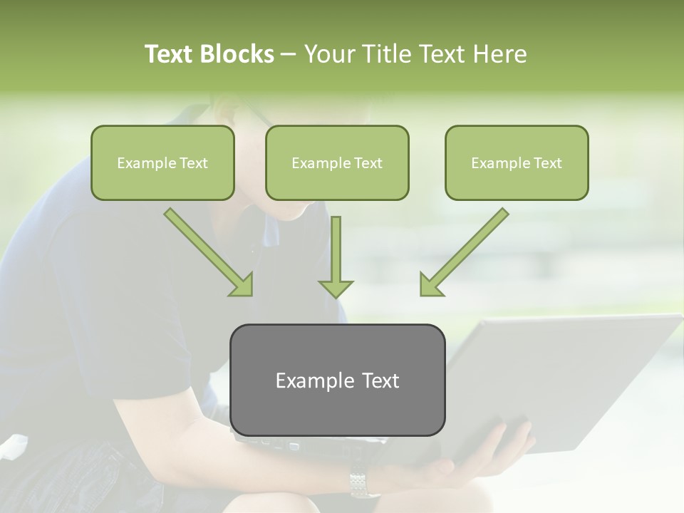 Grass Working Concentration PowerPoint Template