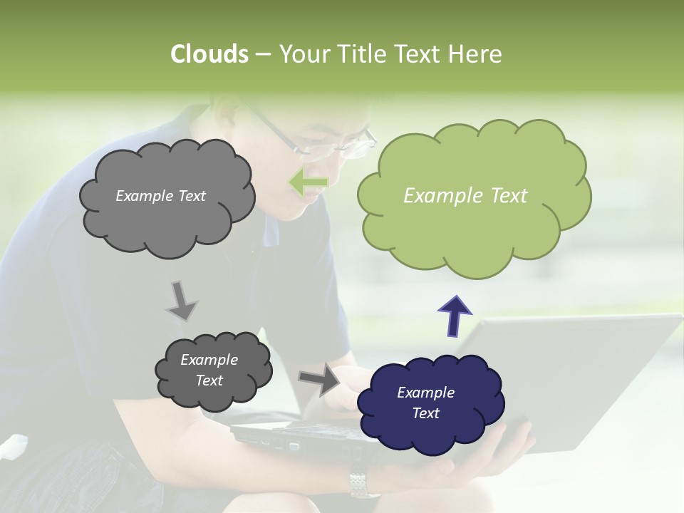 Grass Working Concentration PowerPoint Template