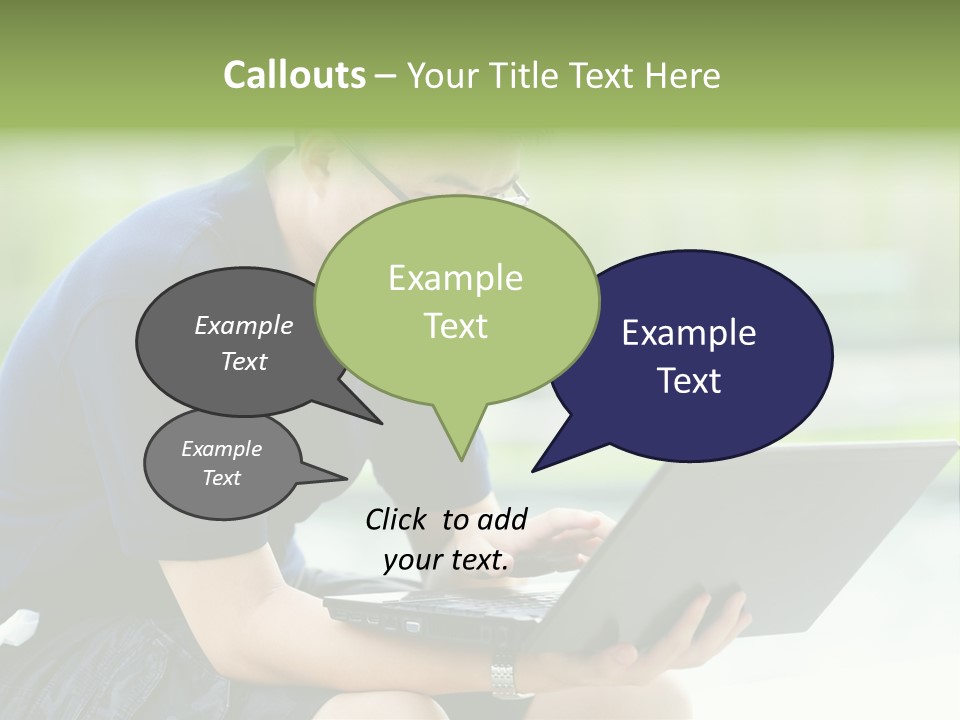 Grass Working Concentration PowerPoint Template