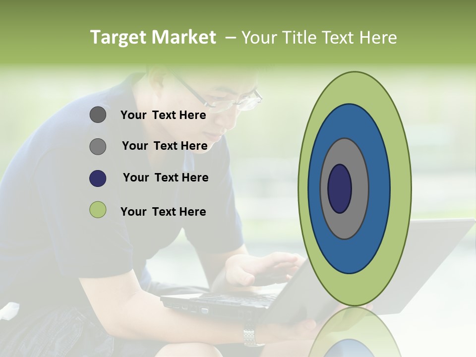 Grass Working Concentration PowerPoint Template