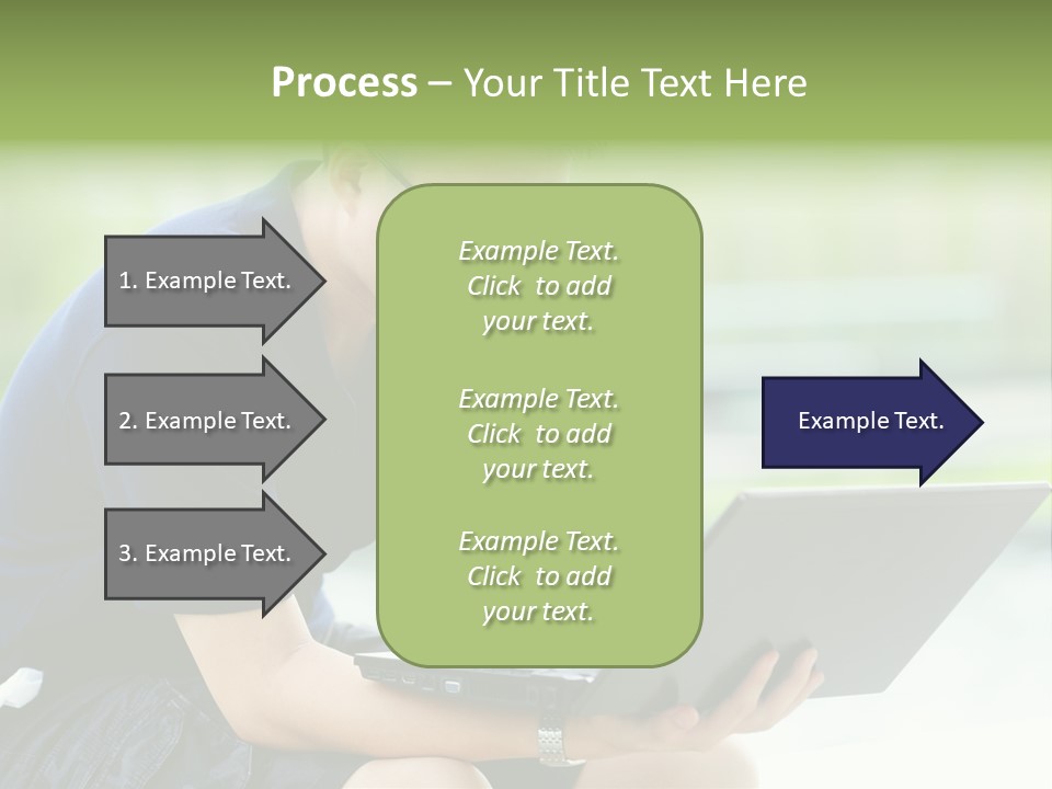 Grass Working Concentration PowerPoint Template