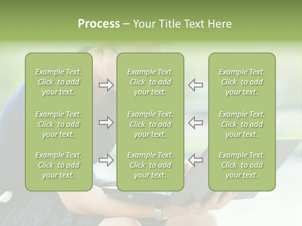 Grass Working Concentration PowerPoint Template