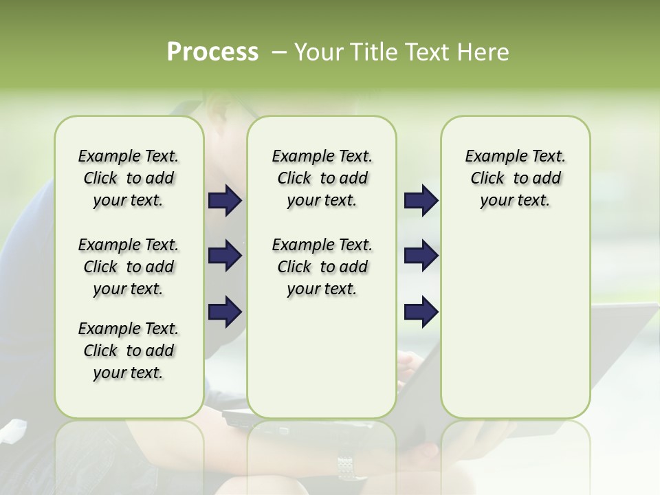 Grass Working Concentration PowerPoint Template