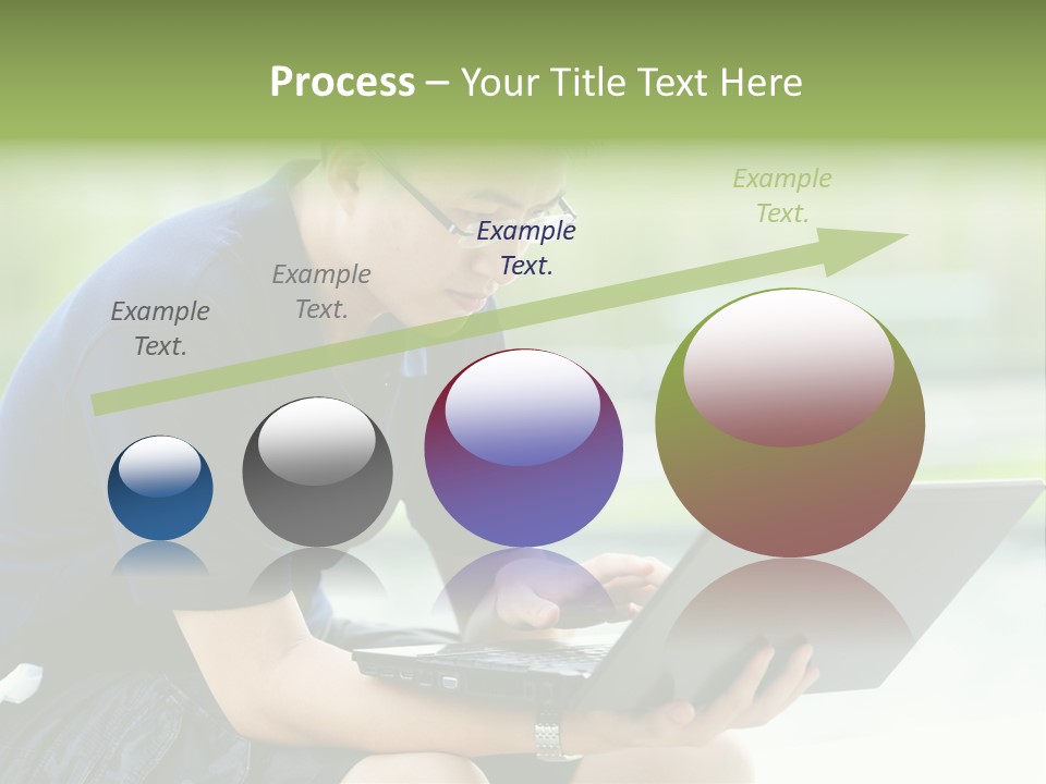 Grass Working Concentration PowerPoint Template