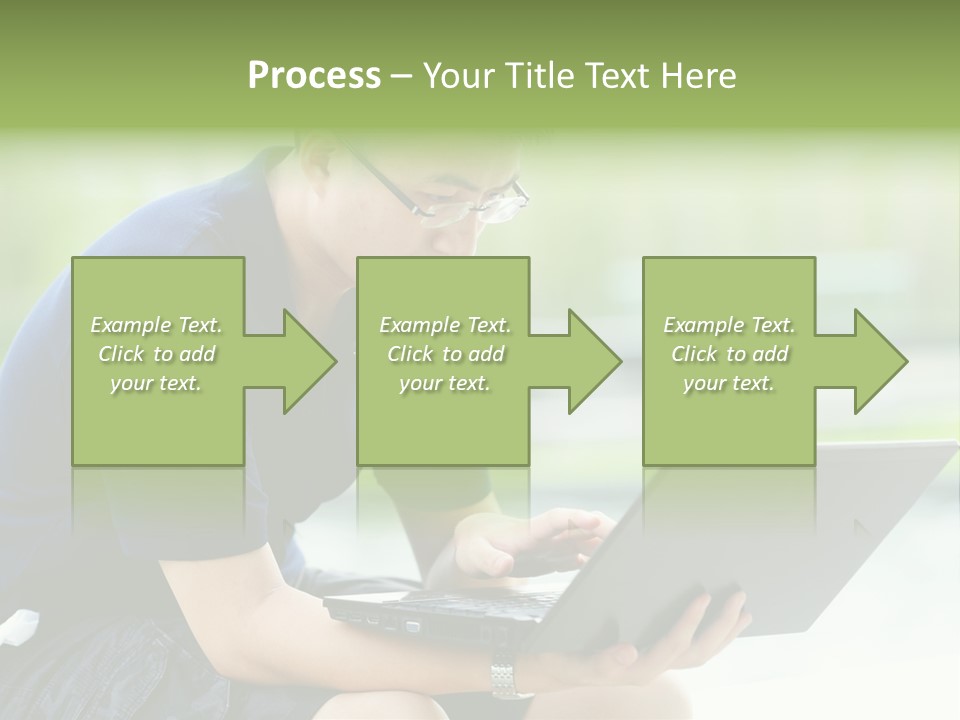 Grass Working Concentration PowerPoint Template