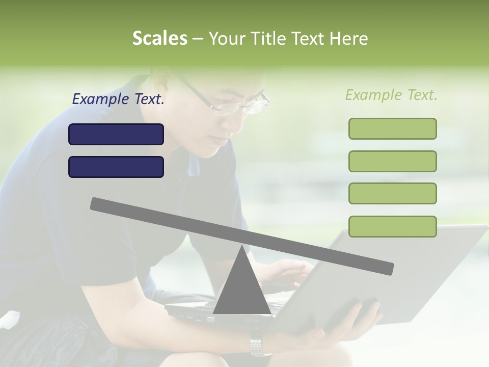 Grass Working Concentration PowerPoint Template