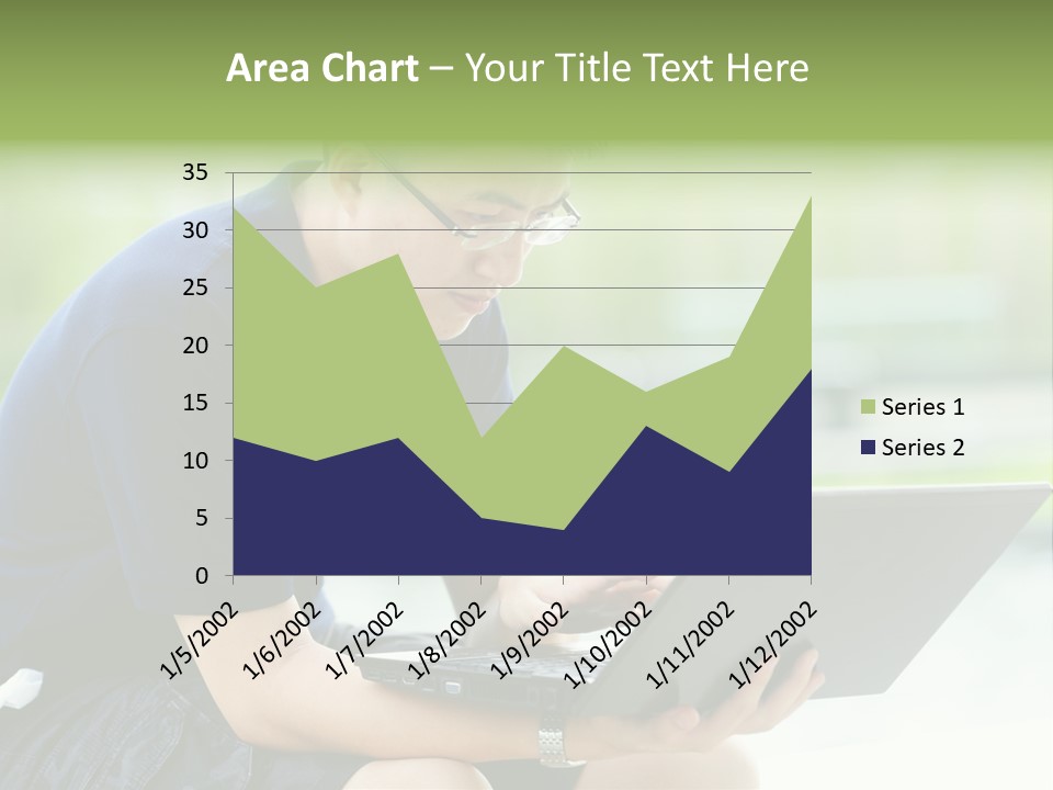 Grass Working Concentration PowerPoint Template