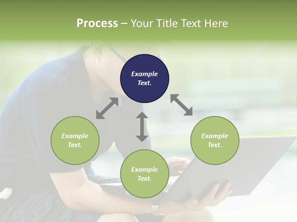 Grass Working Concentration PowerPoint Template