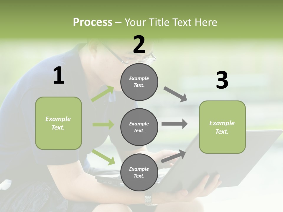 Grass Working Concentration PowerPoint Template