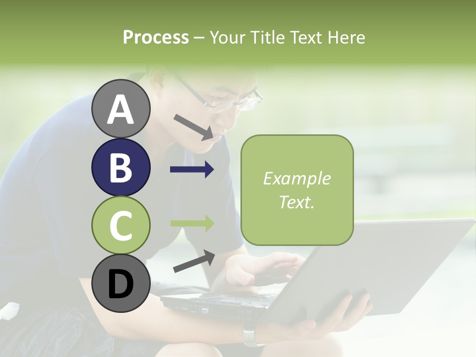 Grass Working Concentration PowerPoint Template