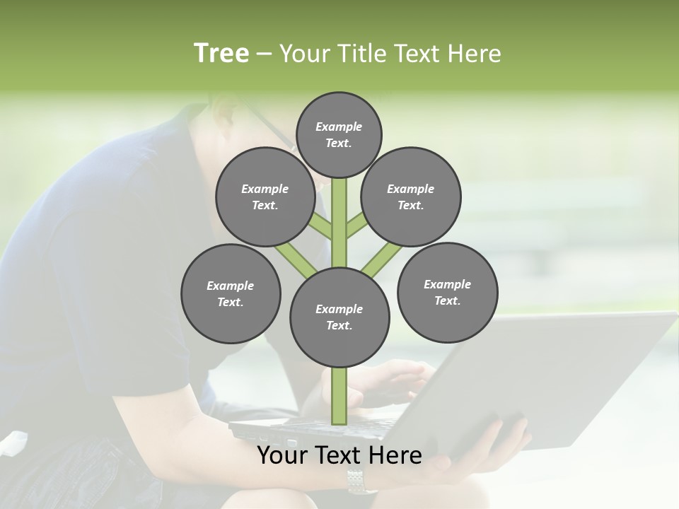 Grass Working Concentration PowerPoint Template