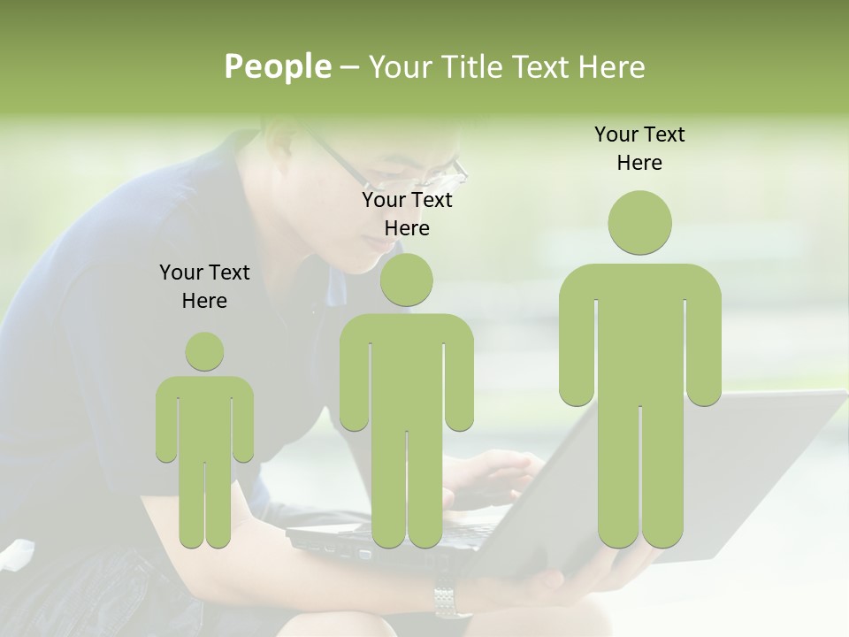 Grass Working Concentration PowerPoint Template