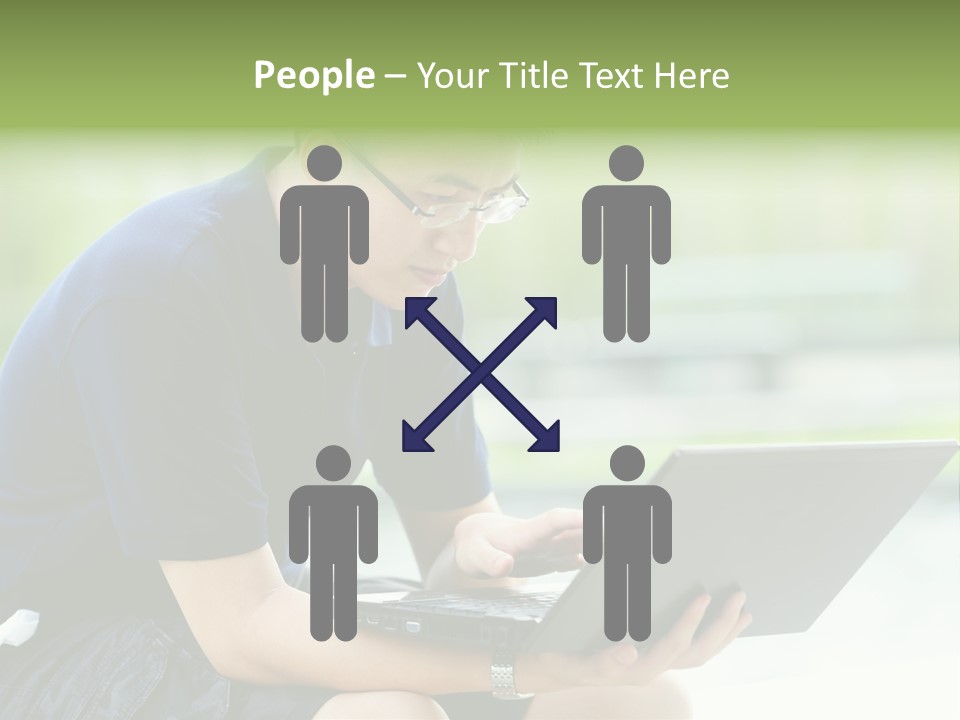 Grass Working Concentration PowerPoint Template