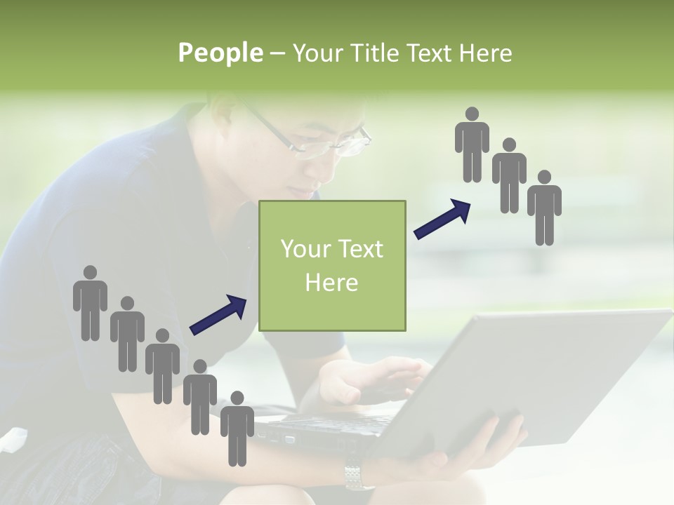 Grass Working Concentration PowerPoint Template