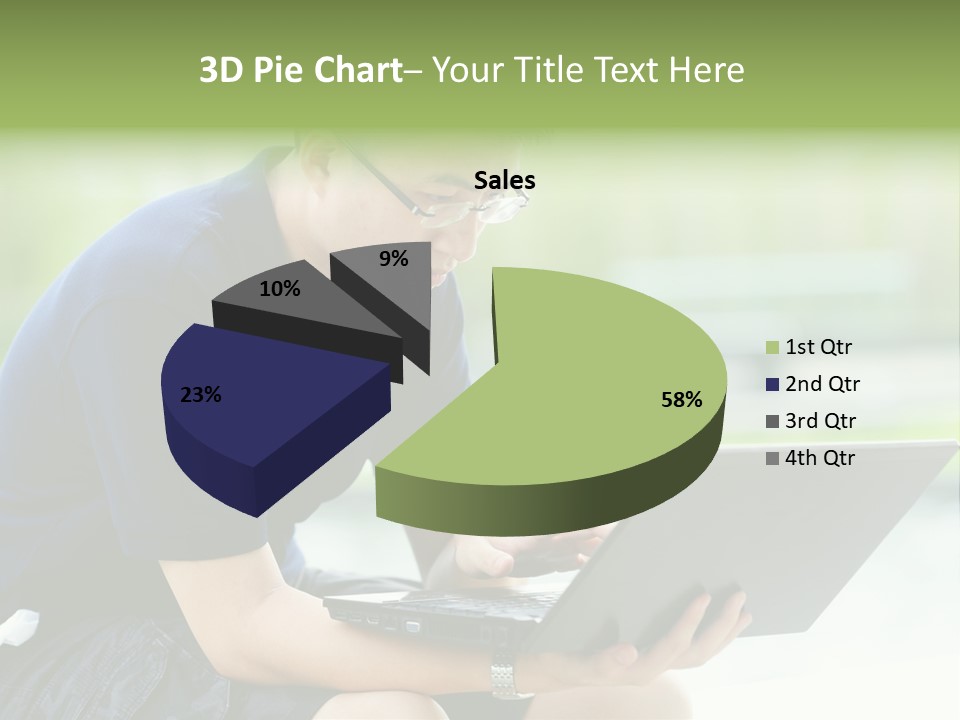 Grass Working Concentration PowerPoint Template