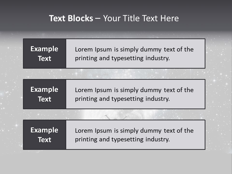 Cosmos Man Moon PowerPoint Template
