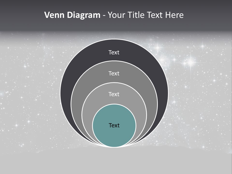 Cosmos Man Moon PowerPoint Template