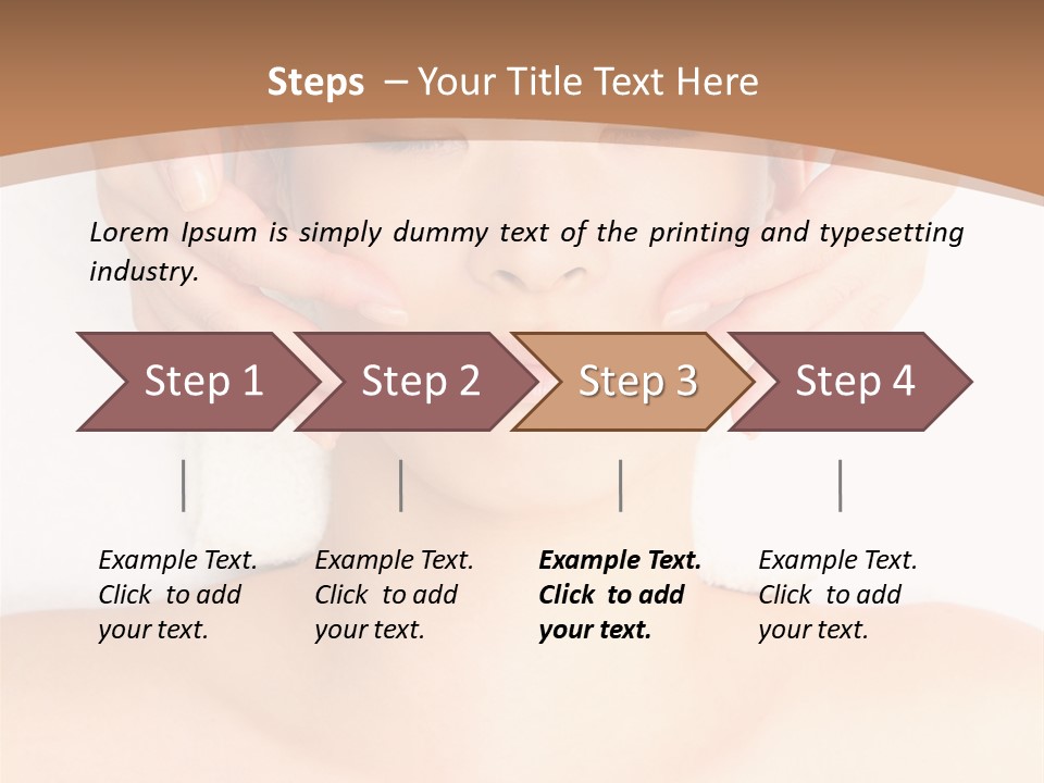 Therapy Lying Asian PowerPoint Template