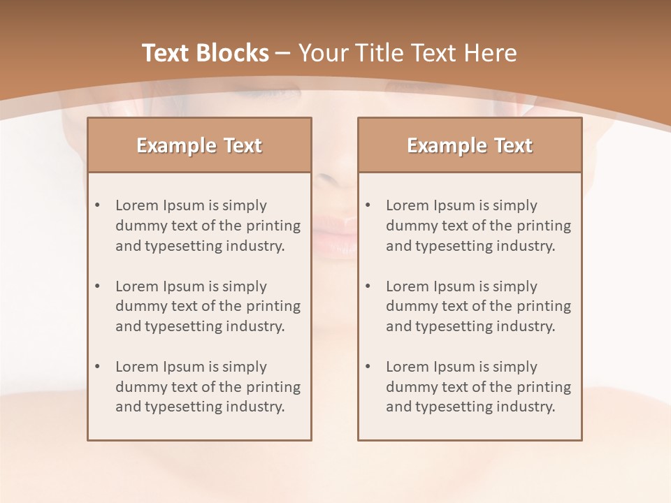 Therapy Lying Asian PowerPoint Template