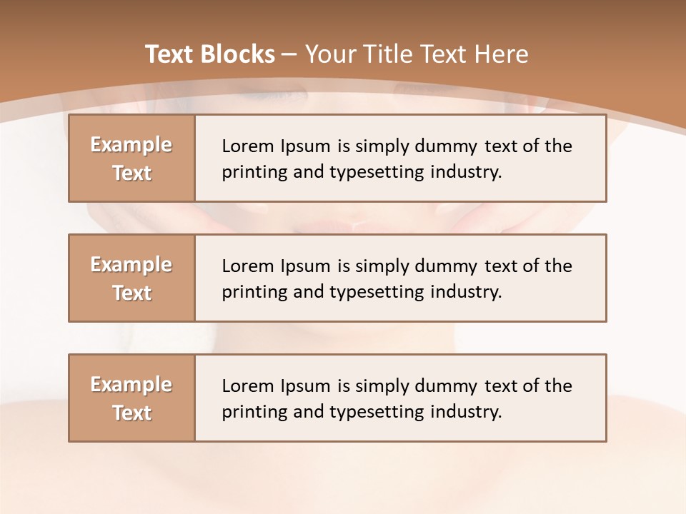 Therapy Lying Asian PowerPoint Template