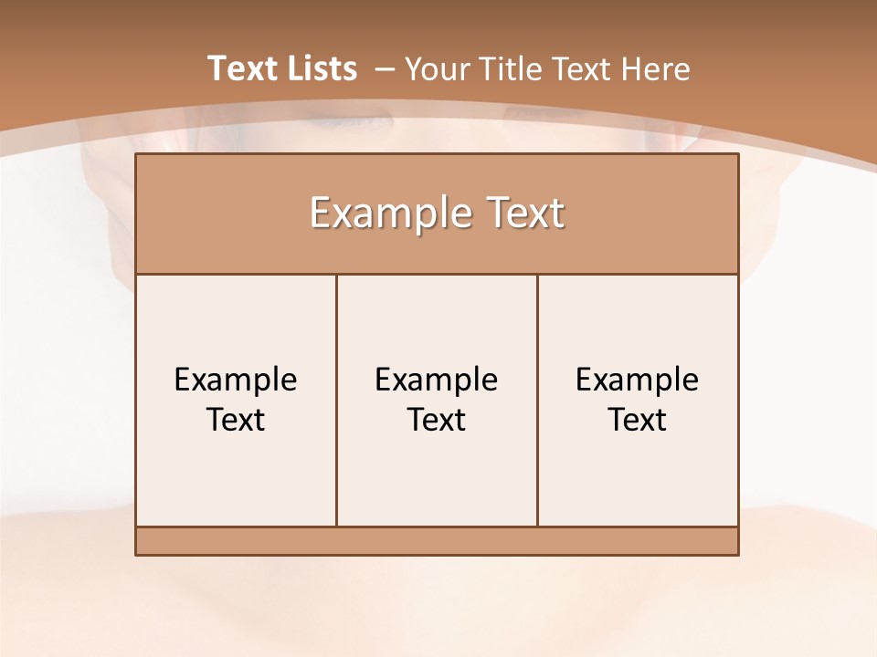Therapy Lying Asian PowerPoint Template
