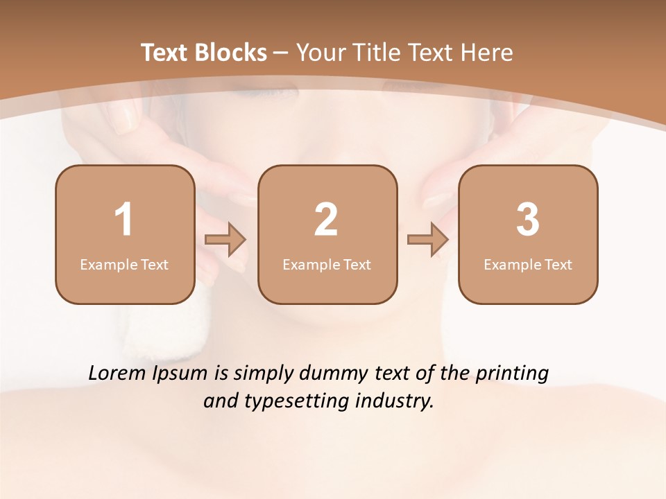 Therapy Lying Asian PowerPoint Template