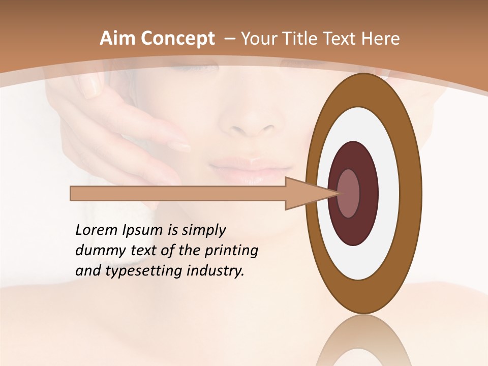 Therapy Lying Asian PowerPoint Template