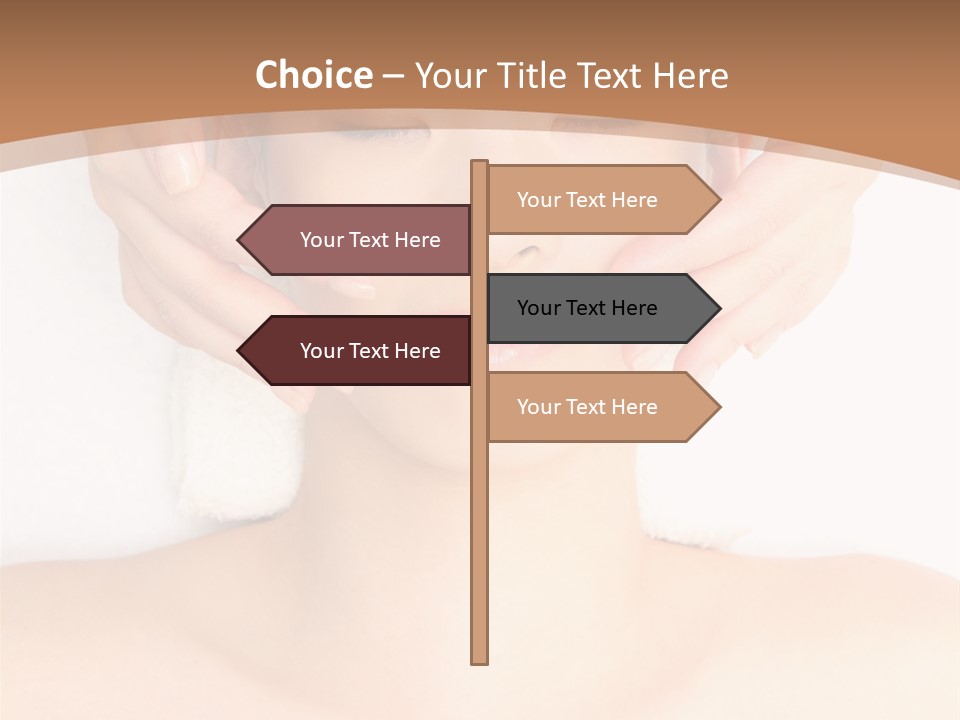 Therapy Lying Asian PowerPoint Template