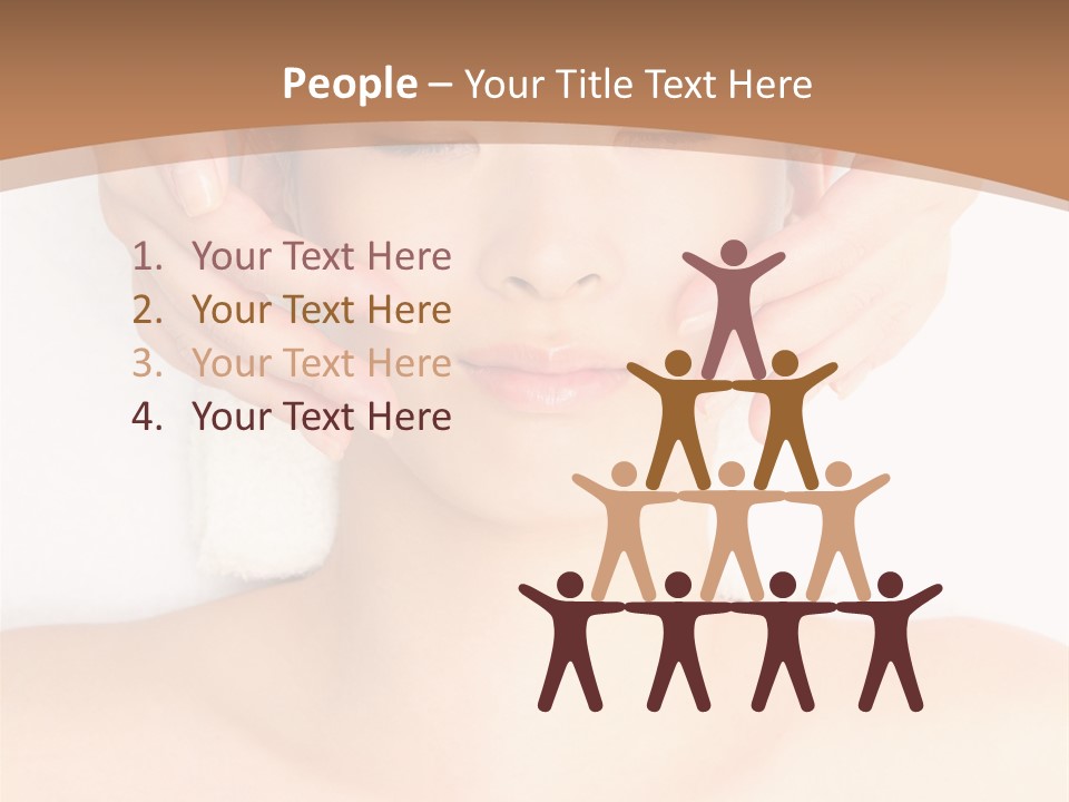 Therapy Lying Asian PowerPoint Template