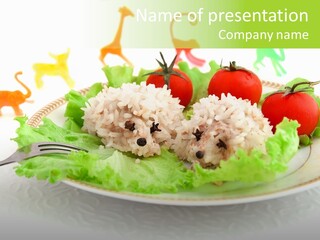 Hedgehog Tasty Appetizing PowerPoint Template