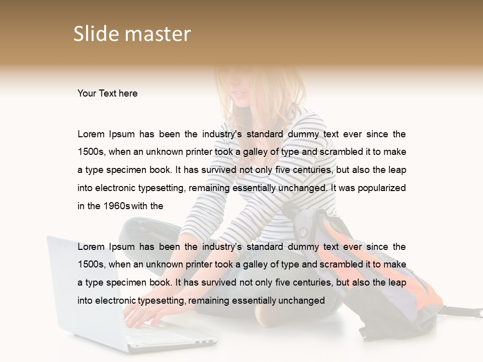 Lesson Notebook Sagacious PowerPoint Template