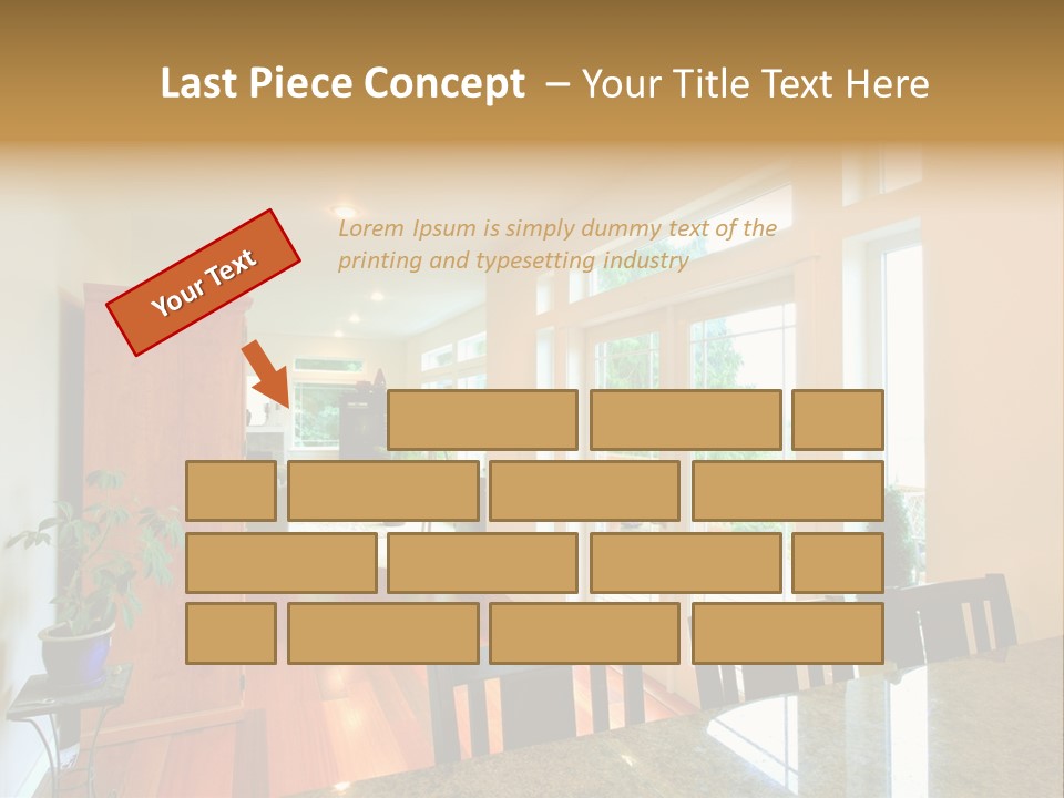 Construction Real Hall PowerPoint Template