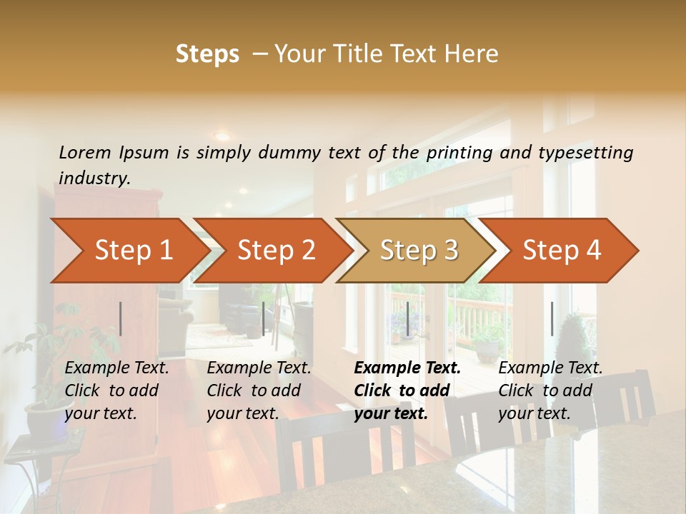 Construction Real Hall PowerPoint Template