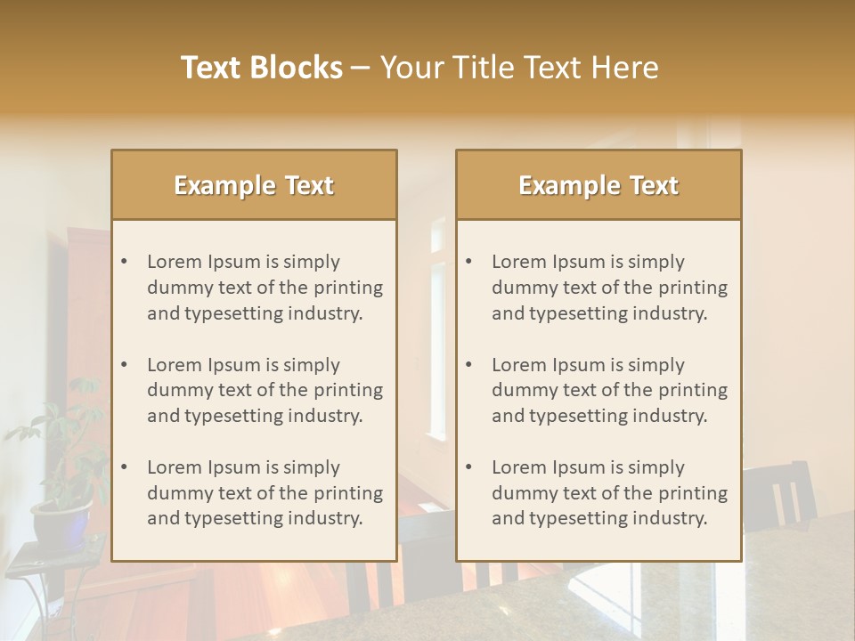 Construction Real Hall PowerPoint Template