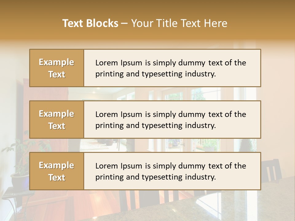 Construction Real Hall PowerPoint Template